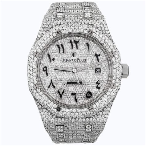 iced out audemars piguet|audemars piguet iced out arabic.